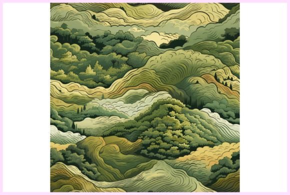 Download Rolling Hills Seamless Pattern - Premium Bundle