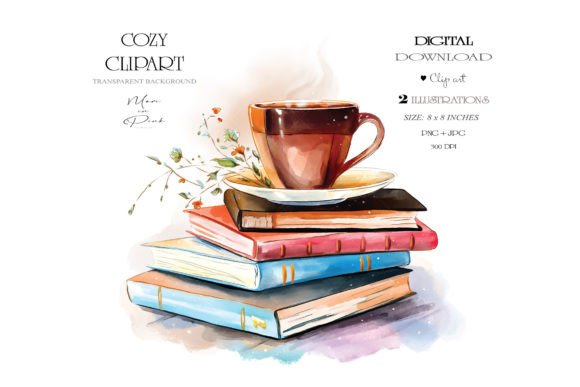 Download Digital Watercolor Coffee Clipart PNG - Coffee clipart png Collection