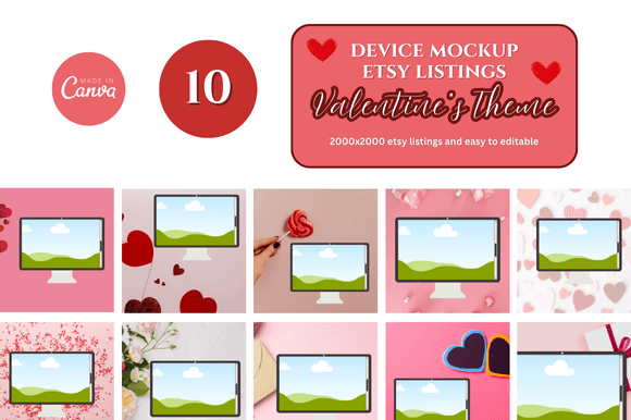 Download Monitor Canva Mockup Template - Mockup template Collection