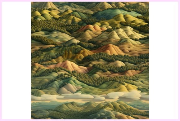 Download Rolling Hills Seamless Pattern - Premium Bundle