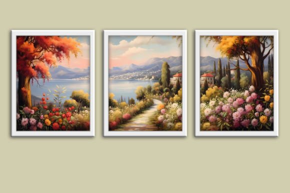 Download Seaside Panorama Digital Art Wall Prints - Print Collection
