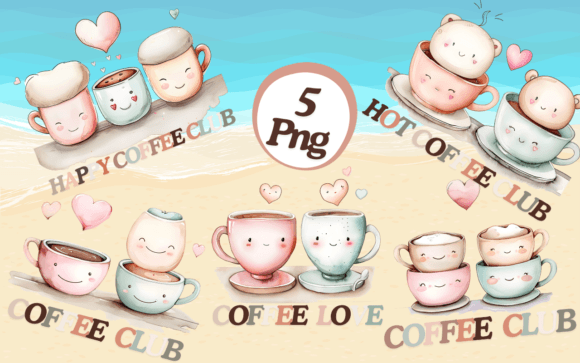 Download Kawaii Coffee Clipart PNG Cute Graphic - Coffee clipart png Collection
