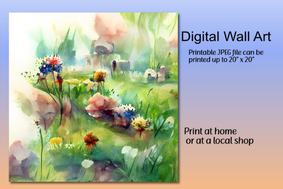 Download Floral Digital Wall Art Printable - Print Collection