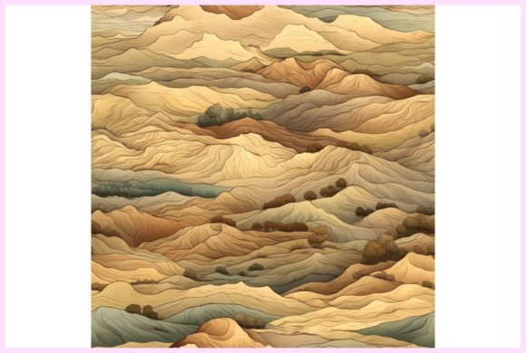 Download Rolling Hills Seamless Pattern - Rolling hills Collection