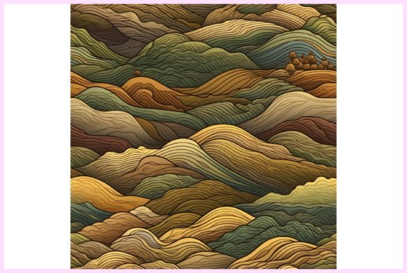 Download Rolling Hills Seamless Pattern - Premium Resources