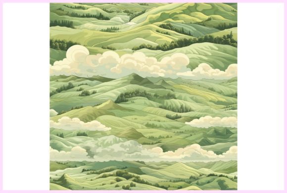 Download Rolling Hills Seamless Pattern - Premium Bundle