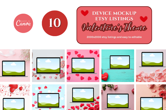 Download Laptop Canva Mockup Template - Mockup template Collection