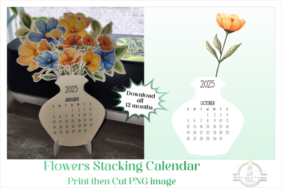 Download OCTOBER 2025 Print then Cut Calendar - Print Collection
