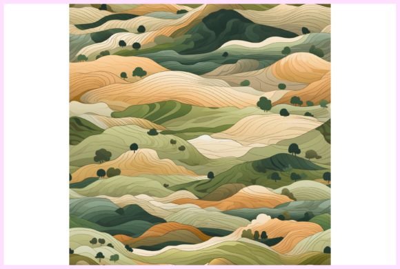 Download Rolling Hills Seamless Pattern - Premium Bundle