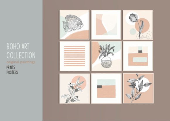 Download Boho Posters Prints Wall Gallery Art - Print Collection